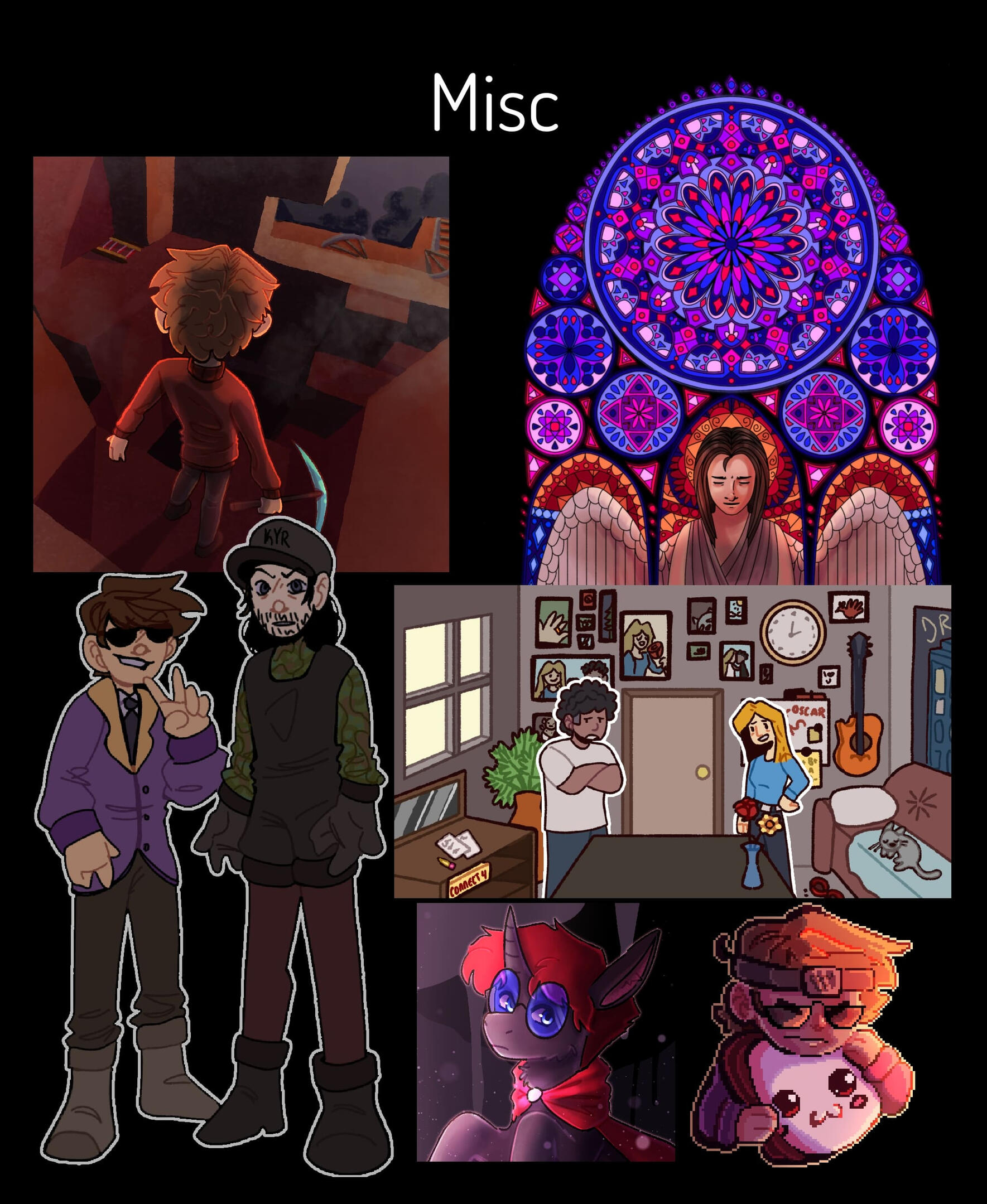 Misc Examples of my art that do not fall into the other three categories.